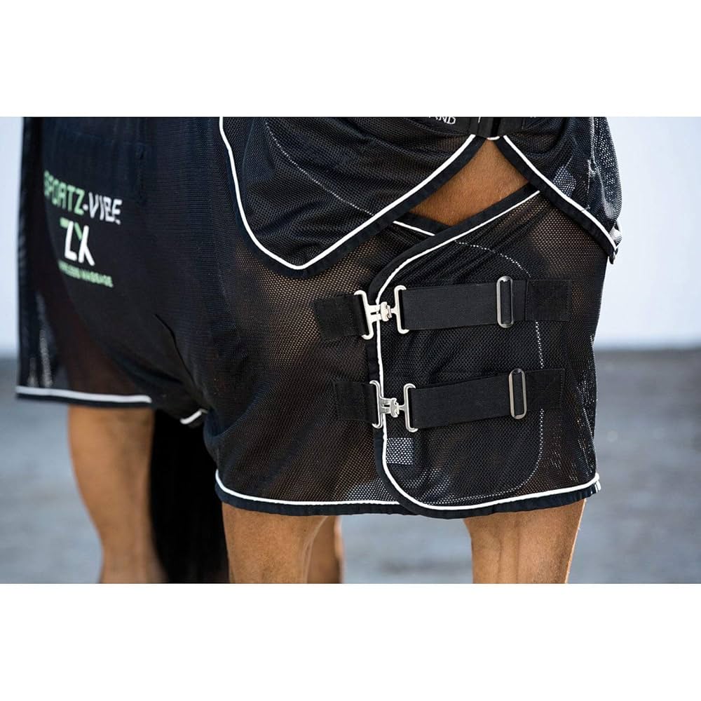 Amazon.com : Horseware Sportz-vibe ZX Horse Rug - Black